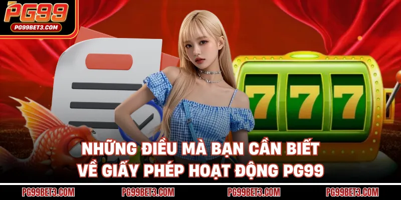 Những điều mà bạn cần biết về giấy phép hoạt động PG99